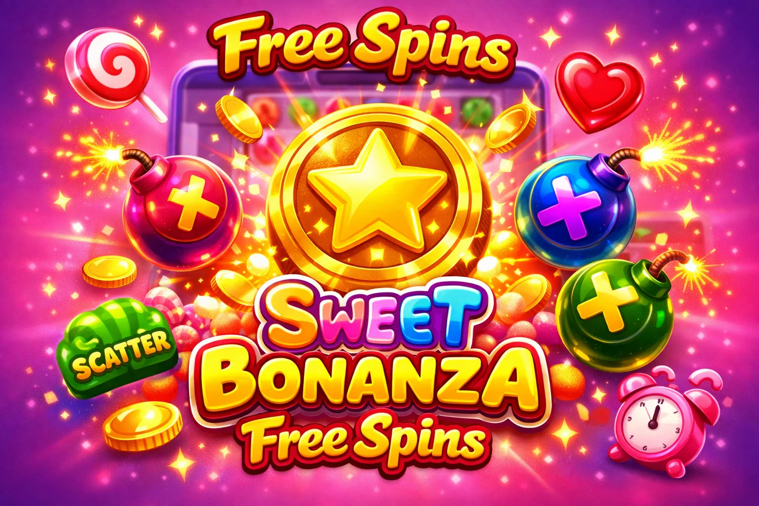 sweet bonanza free spins